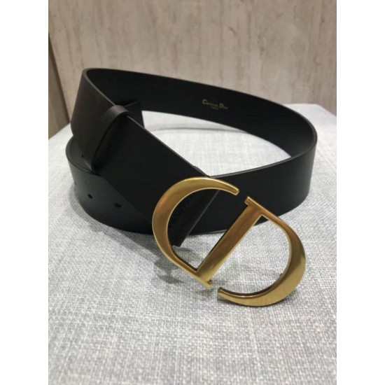Replica Dior 30 Montaigne 35MM Belt Black Fake