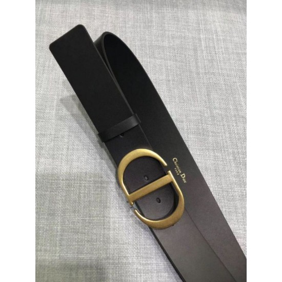 Replica Dior 30 Montaigne 35MM Belt Black Fake