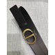 Replica Dior 30 Montaigne 35MM Belt Black Fake