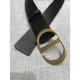 Replica Dior 30 Montaigne 35MM Belt Black Fake