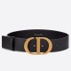Replica Dior 30 Montaigne 35MM Belt Black Fake