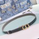 Replica Dior 30 Montaigne Reversible 20MM Belt Grey/Black Fake