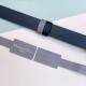 Replica Dior 30 Montaigne Reversible 20MM Belt Grey/Black Fake