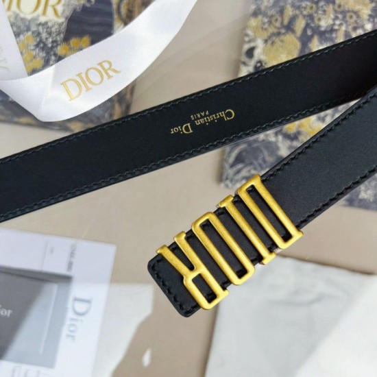 Replica Dior D-Fence 30MM Belt Black Fake