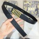 Replica Dior D-Fence 30MM Belt Black Fake