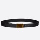 Replica Dior D-Fence 30MM Belt Black Fake