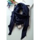Replica Christian Dior Cannage Shawl 140cm Navy Blue Fake