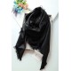Replica Christian Dior Cannage Shawl 140cm Black Fake