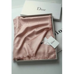 Replica Christian Dior Cannage Shawl 140cm Light Pink  Fake
