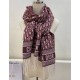 Replica Dior Oblique Scarf Cashmere Burgundy Fake