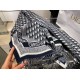 Replica Dior Oblique Blanket Wool and Angora Navy Blue Fake