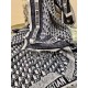 Replica Dior Oblique Blanket Wool and Angora Navy Blue Fake