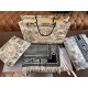 Replica Dior 30 Montaigne Blanket Houndstooth Cashmere and Wool Fake