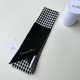 Replica Dior 30 Montaigne Mitzah Scarf Silk Twill Black/White  Fake