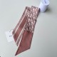 Replica Dior Oblique Mitzah Scarf Silk Twill Pink Fake