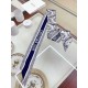 Replica Dior Toile de Jouy Soleil Mitzah Scarf Silk Twill Blue Fake