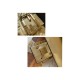 Replica Fendi Baguette Medium Bag With FF Motif Gold Fake