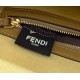 Replica Fendi Baguette Medium Bag Natural Straw Fake