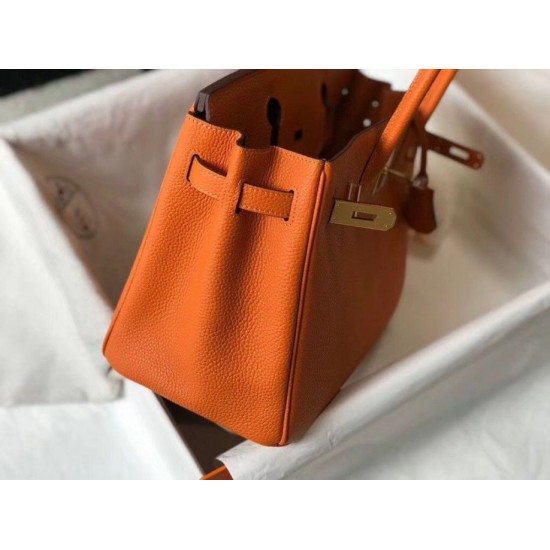 Replica Hermes Birkin 25cm 30cm 35cm Bag Clemence Orange Replica Hermes Birkin 25cm 30cm 35cm Bag Clemence Orange