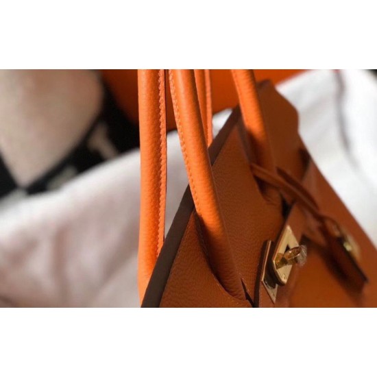 Replica Hermes Birkin 25cm 30cm 35cm Bag Clemence Orange Replica Hermes Birkin 25cm 30cm 35cm Bag Clemence Orange