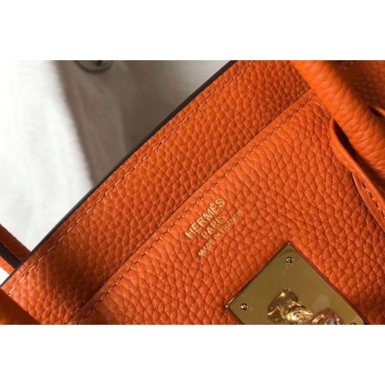 Replica Hermes Birkin 25cm 30cm 35cm Bag Clemence Orange Replica Hermes Birkin 25cm 30cm 35cm Bag Clemence Orange