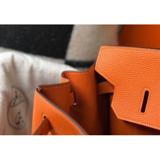 Replica Hermes Birkin 25cm 30cm 35cm Bag Clemence Orange Replica Hermes Birkin 25cm 30cm 35cm Bag Clemence Orange