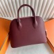 Replica Hermes Bolide 1923 25 Handmade Bag Rouge H Evercolor Fake