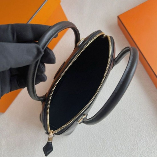 Replica Hermes Bolide 1923 27 Handmade Bag Black Fake
