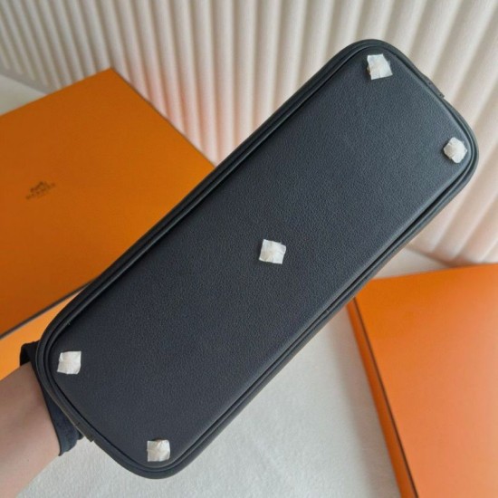 Replica Hermes Bolide 1923 27 Handmade Bag Black Fake