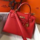 Replica Hermes Kelly 25cm Sellier Bag Piment Epsom Fake