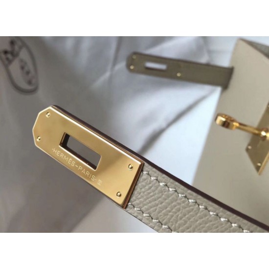 Replica Hermes Kelly 28cm Sellier Bag Tourterelle Epsom Fake