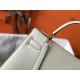 Replica Hermes Kelly 28cm Sellier Bag Epsom White Fake