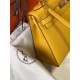 Replica Hermes Kelly 28cm Sellier Bag Yellow Epsom Fake