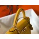 Replica Hermes Kelly 28cm Sellier Bag Yellow Epsom Fake