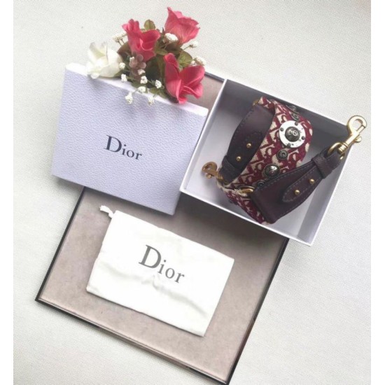 Replica Dior Oblique Shoulder Strap Bordeaux Fake