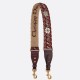 Replica Dior Oblique Shoulder Strap Bordeaux Fake