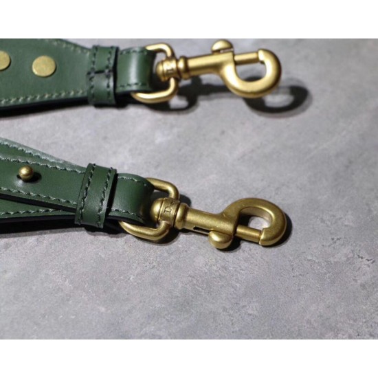 Replica Dior Oblique Shoulder Strap Green Fake