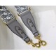 Replica Dior Oblique Shoulder Strap Grey Fake