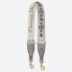 Replica Dior Oblique Shoulder Strap Grey Fake