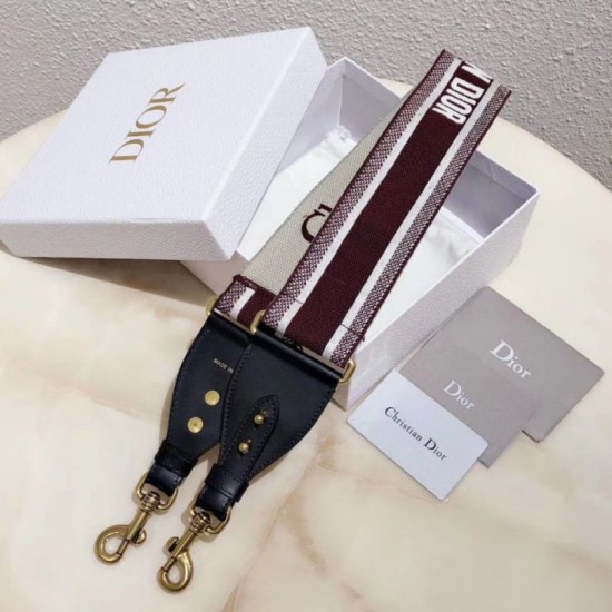 Replica Christian Dior Shoulder Strap Bordeaux Fake