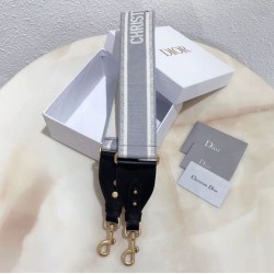 Replica Christian Dior Shoulder Strap Gray Fake