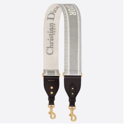Replica Christian Dior Shoulder Strap Gray Fake