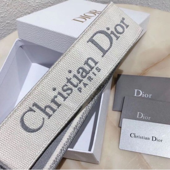 Replica Christian Dior Shoulder Strap Gray Fake