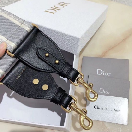 Replica Christian Dior Shoulder Strap Gray Fake