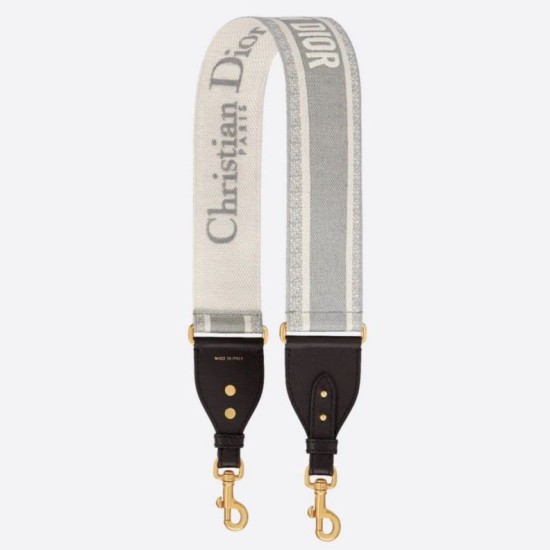 Replica Christian Dior Shoulder Strap Gray Fake