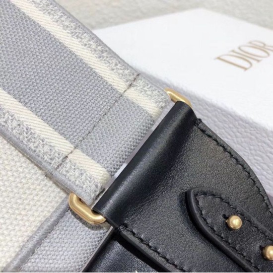 Replica Christian Dior Shoulder Strap Gray Fake
