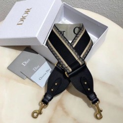 Replica Christian Dior Shoulder Strap Black Fake