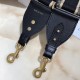 Replica Christian Dior Shoulder Strap Black Fake