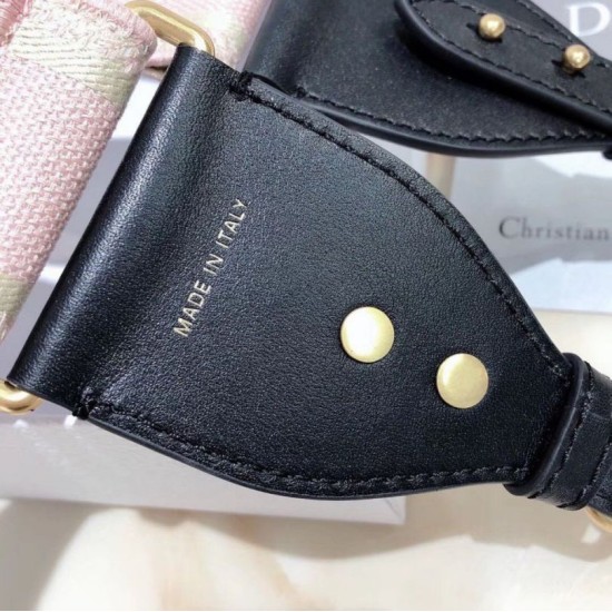 Replica Dior Christian Dior Shoulder Strap Pink Fake