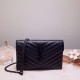 Replica YSL Saint Laurent WOC Envelope Chain Wallet All Black Fake